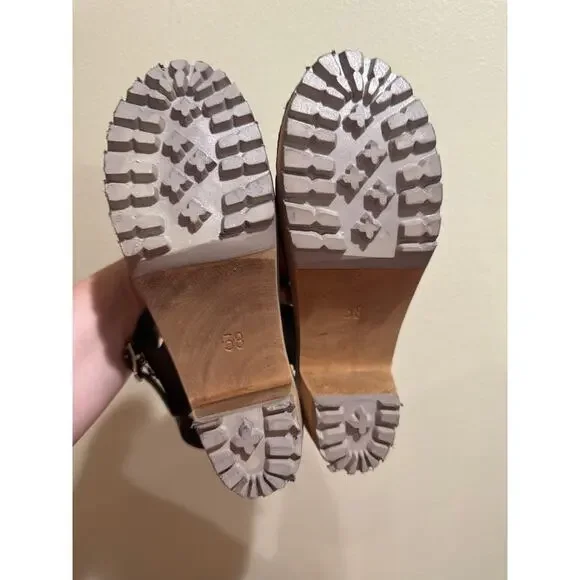 MIA Women's Abba Black Clogs size 38 (7) - Picture 5 of 8